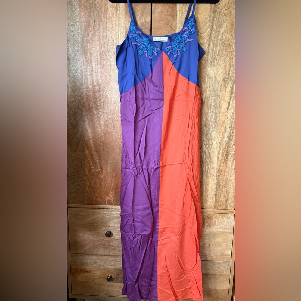Lola Casademunt Color block Maxi Dress - Picture 2 of 5